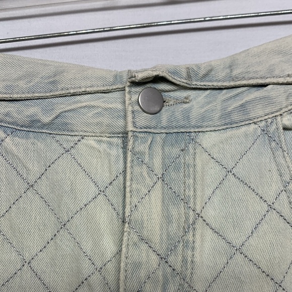 Cloud Ten Quilted Denim Shorts | NWT Size Small - Picture 4 of 9